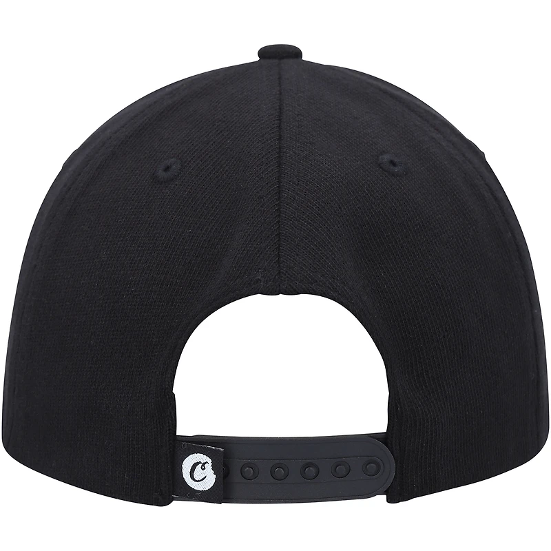 Men's Cookies Clothing Black Continental Snapback Hat