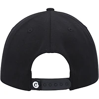 Men's Cookies Clothing Black Continental Snapback Hat