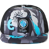Cookies Clothing Casquette trucker noire à imprimé Corsica pour homme