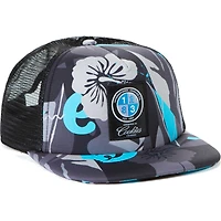 Cookies Clothing Casquette trucker noire à imprimé Corsica pour homme