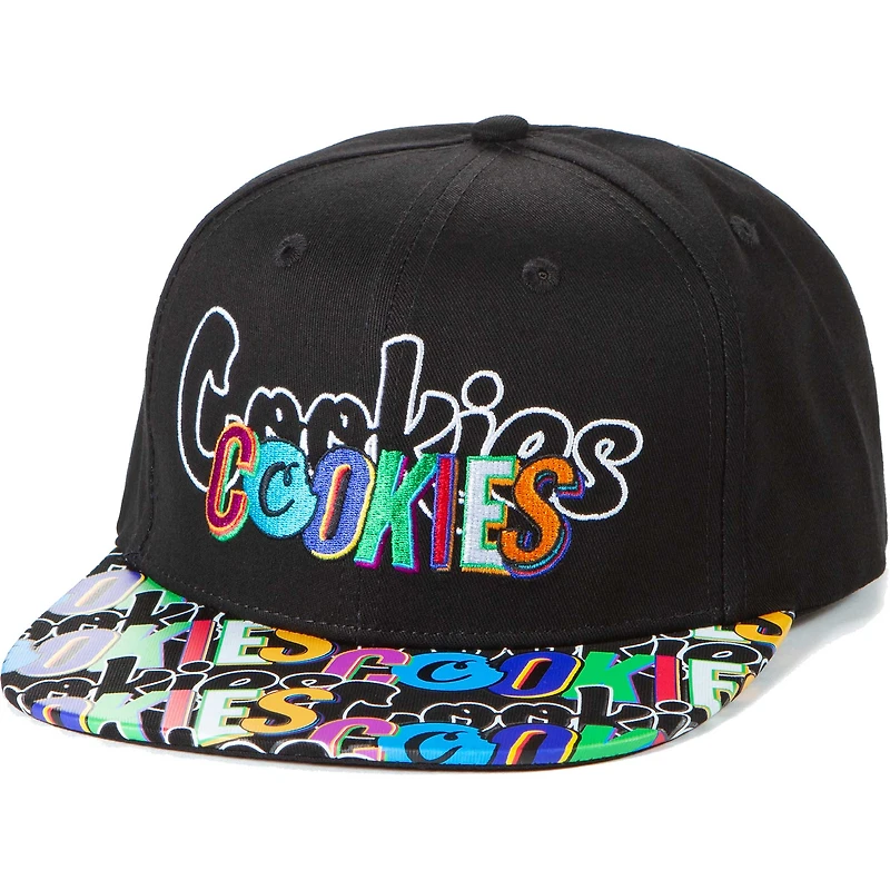 Men's Cookies Clothing Black On The Block Snapback Hat