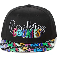 Men's Cookies Clothing Black On The Block Snapback Hat