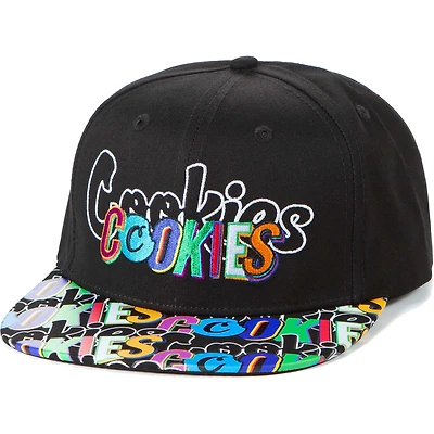 Men's Cookies Clothing Black On The Block Snapback Hat