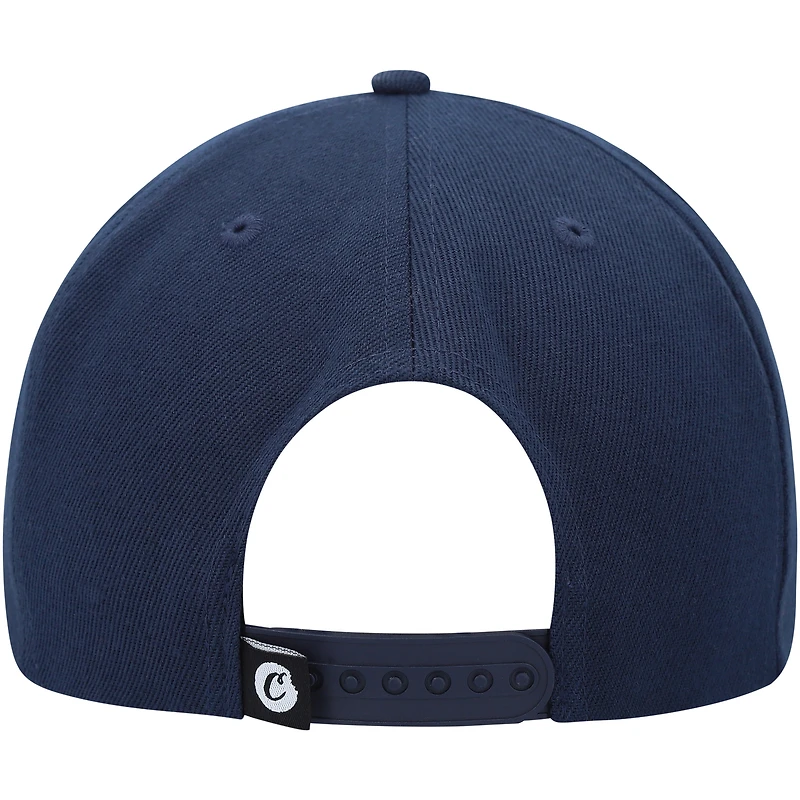 Cookies Clothing - Casquette Snapback C-Bite bleu marine pour hommes
