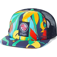 Cookies Clothing Casquette Snapback Corsica bleu marine à imprimé intégral pour homme Cookies Clothing