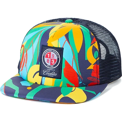 Cookies Clothing Casquette Snapback Corsica bleu marine à imprimé intégral pour homme Cookies Clothing