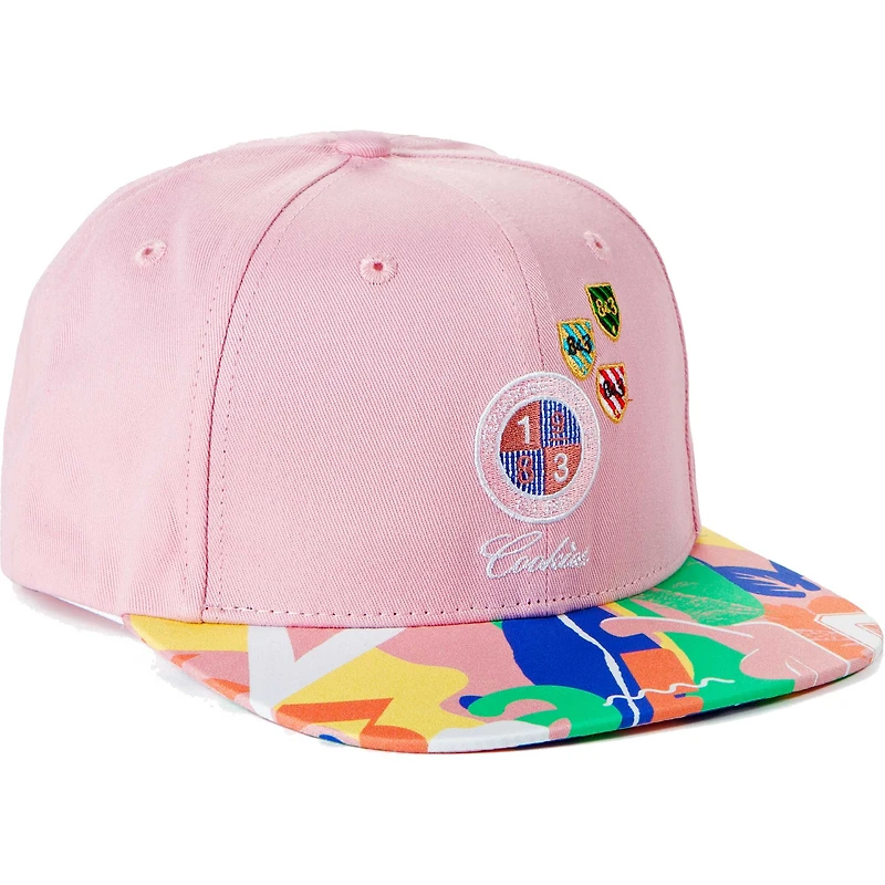 Men's Cookies Clothing Pink Corsica Snapback Hat