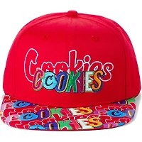 Casquette Snapback Cookies Clothing Red On The Block pour homme