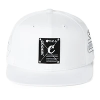Casquette Snapback Key Largo blanche pour hommes Cookies Clothing