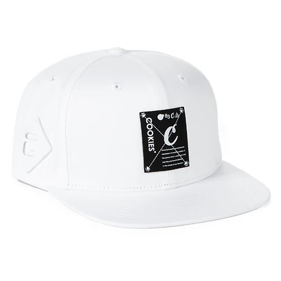 Men's Cookies Clothing White Key Largo Snapback Hat