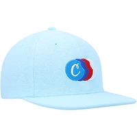Men's Cookies Light Blue Back to Back French Terry Snapback Hat
