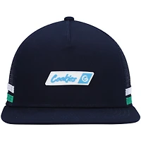 Men's Cookies Navy Bal Harbor Trucker Snapback Hat