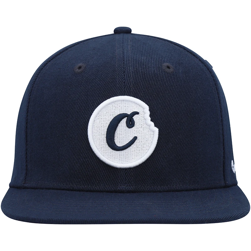 Casquette snapback Cookies C-Bite bleu marine pour homme