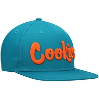 Men's Cookies Teal Original Mint Snapback Hat