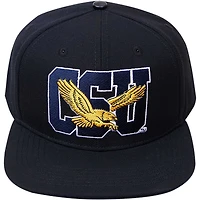 Casquette Snapback Pro Standard noire pour homme avec logo Coppin State Eagles CSU