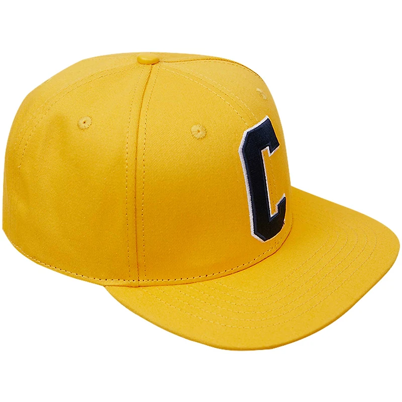 Men's Pro Standard Gold Coppin State Eagles C Logo Snapback Hat