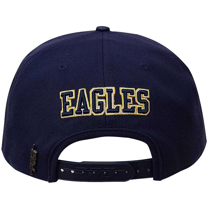 Casquette Snapback Pro Standard pour homme avec logo C des Eagles de Coppin State Navy