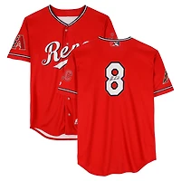 Corbin Carroll Reno Aces Autographed Game-Used #8 Red Jersey from the 2022 MiLB Season 