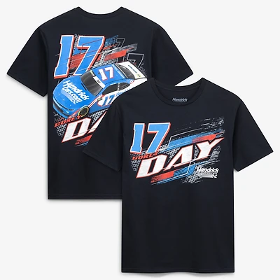 T-shirt noir Corey Day #17 de la collection Hendrick Motorsports pour hommes - HendrickCars.com
