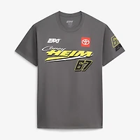 Men's 23XI Racing  Charcoal Corey Heim #67 Crewneck T-Shirt