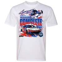 Men's Classic Ink White Corey Heim 2026 Anduril 250 Race Winner T-Shirt