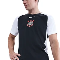 Men's Nike Black Corinthians 2025/26 Away Replica Jersey