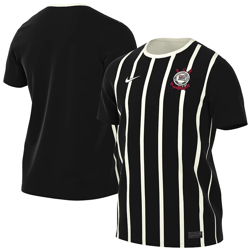Men's Nike Black Corinthians 2026 Home Replica Jersey
