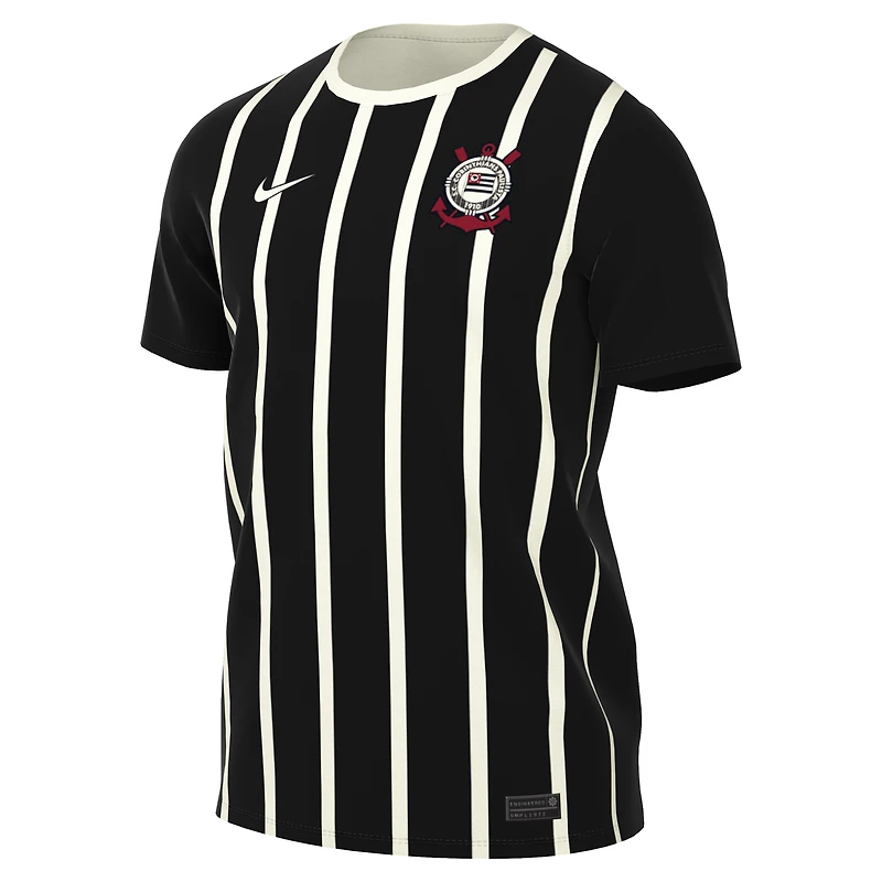 Men's Nike Black Corinthians 2026 Home Replica Jersey