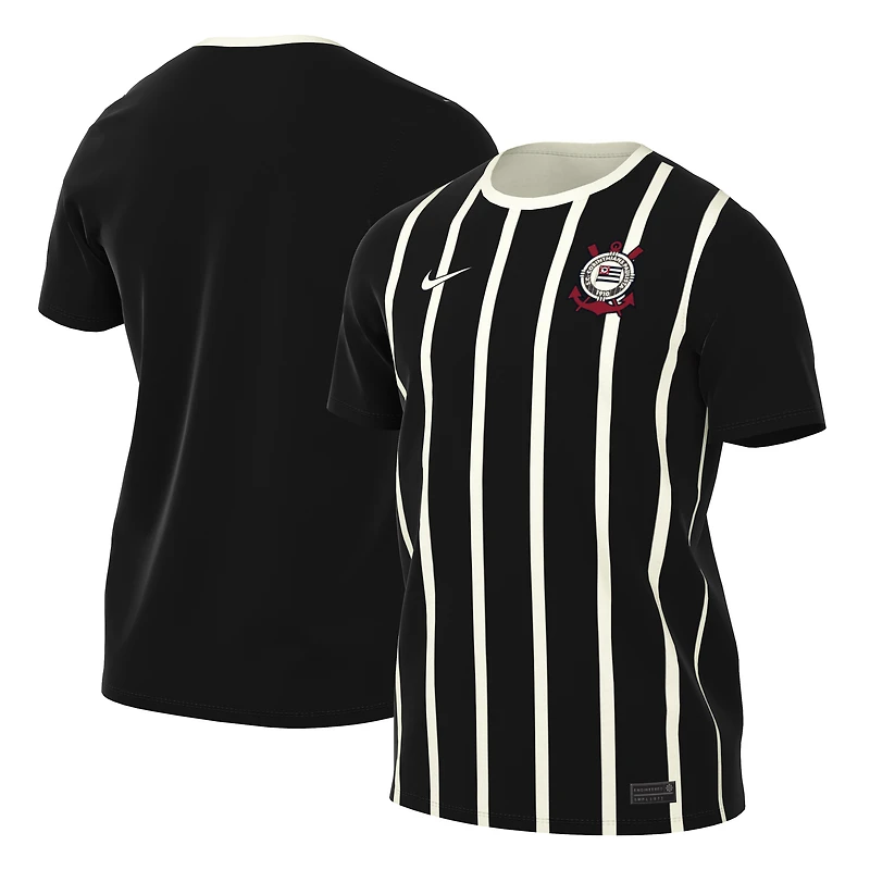 Men's Nike Black Corinthians 2026 Home Replica Jersey