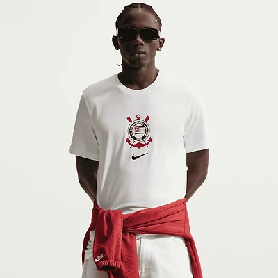 Men's Nike White Corinthians Crest T-Shirt