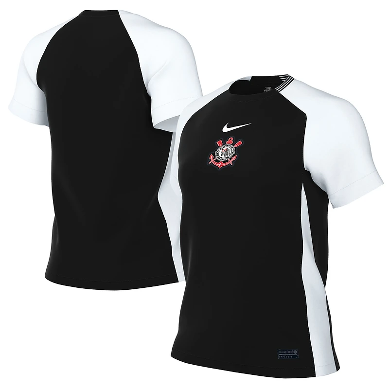 Women's Nike Black Corinthians 2025/26 Away Dri-Fit Replica Jersey