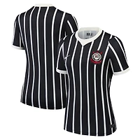 Women's Nike  Black Corinthians 2026 Away Stadium Replica Jersey