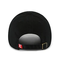 Casquette ajustable Cornell Big Red Clean Up noire pour homme, modèle 47