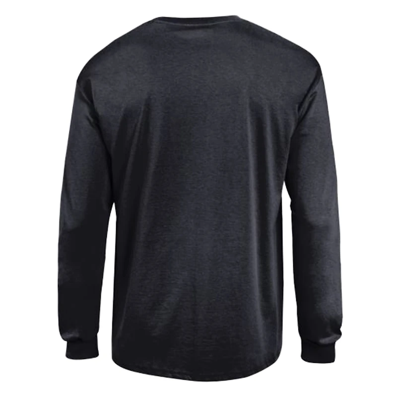 T-shirt à manches longues Champion noir pour homme de l'équipe Cornell Big Red