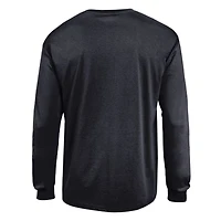 T-shirt à manches longues Champion noir pour homme de l'équipe Cornell Big Red
