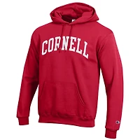 Men's Champion  Red Cornell Big Basic Arch Fleece Pullover Hoodie