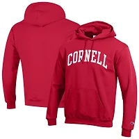 Men's Champion  Red Cornell Big Basic Arch Fleece Pullover Hoodie