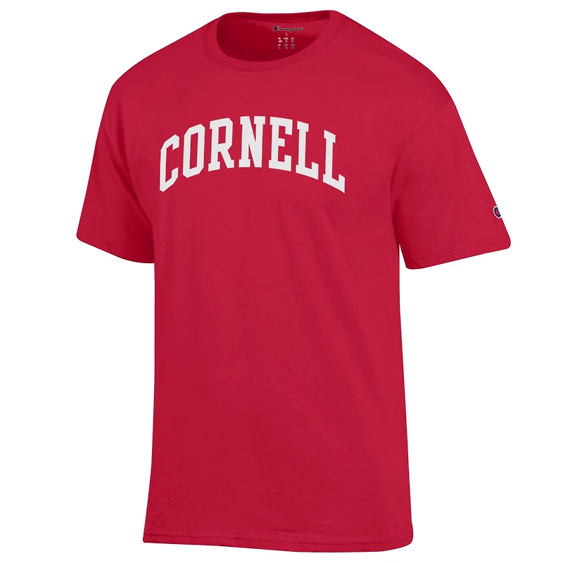 Men's Champion  Red Cornell Big Basic Arch T-Shirt