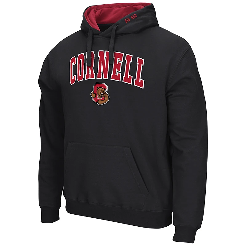 Sweat à capuche Colosseum Black Cornell Big Red Arch & Logo 3.0 pour homme
