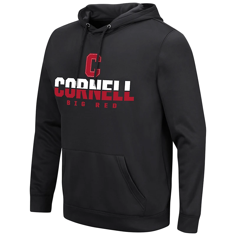 Men's Colosseum Black Cornell Big Red Lantern Hoodie
