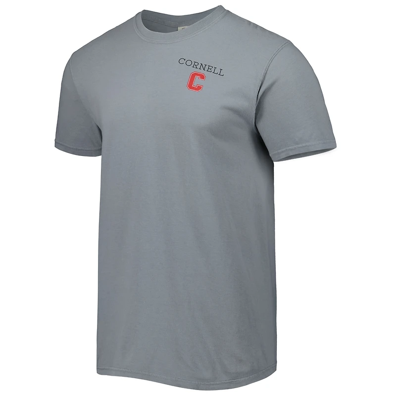 T-shirt Gris Cornell Big Red Campus Scenery Comfort Colour pour homme
