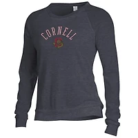 Sweat-shirt ample Cornell Big Red noir pour femme