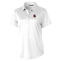 Polo extensible texturé Big Red Prospect pour femme Cutter & Buck White Cornell