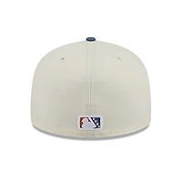 Casquette ajustée 59FIFTY pour homme New Era, crème, Corpus Christi Hooks Theme Nights