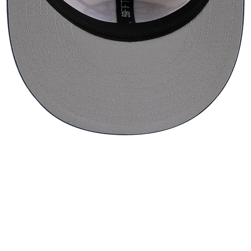Casquette ajustée 59FIFTY pour homme New Era, crème, Corpus Christi Hooks Theme Nights