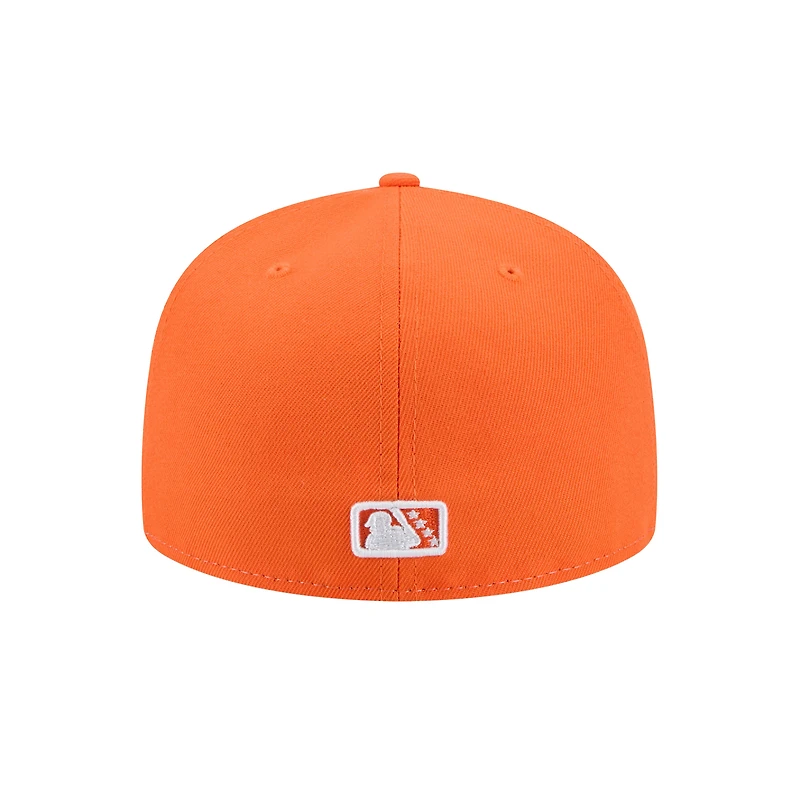 Men's New Era  White Corpus Christi Hooks Theme Nights 59FIFTY Fitted Hat
