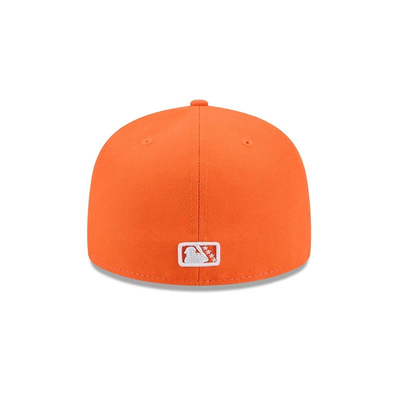 Casquette ajustée 59FIFTY blanche New Era Corpus Christi Hooks pour homme