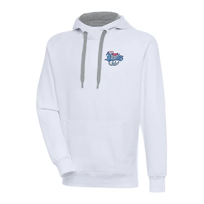 Sweat à capuche Victory pour homme, blanc, Antigua Corpus Christi Hooks