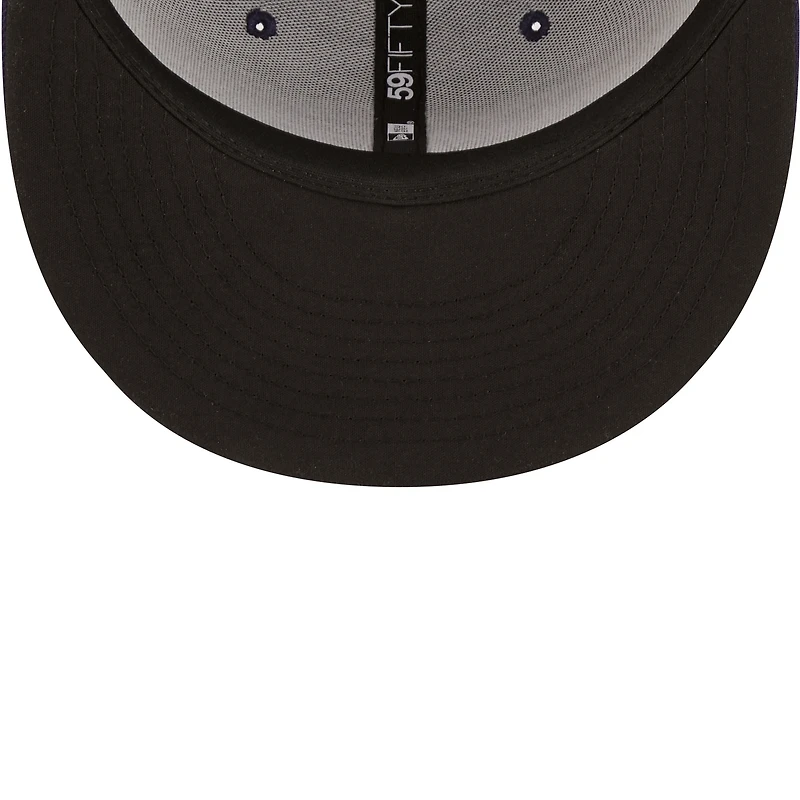 Casquette ajustée 59FIFTY pour homme bleu marine Corpus Christi Hooks Authentic Collection New Era