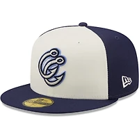Casquette ajustée 59FIFTY pour homme de la collection authentique Hooks Corpus Christi New Era, blanc/bleu marine